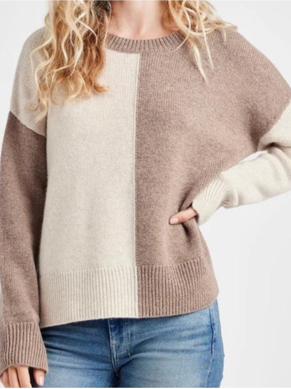 Splendid Amy Colorblock Sweater